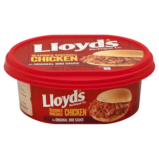 Lloyd's Shredded Seasoned Chicken in Original Bbq Sauce