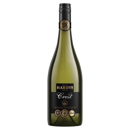 Hardys Crest Chardonnay Sauvignon Blanc (75 cL)
