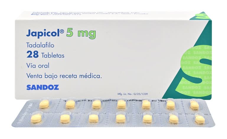 JAPICOL TAB 5MG CAJ*28