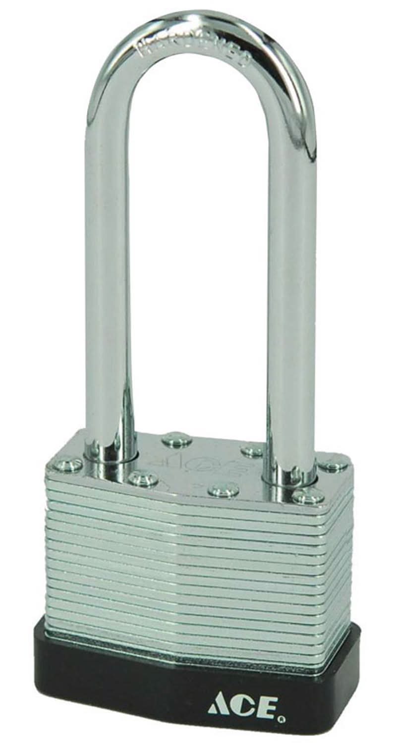 ACE 1-5/16 In. H X 1-9/16 In. W Steel Double Locking Padlock