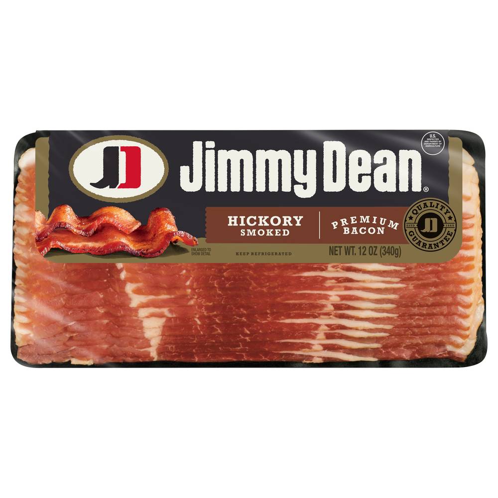 Jimmy Dean Hickory Smoked Bacon (12 oz)