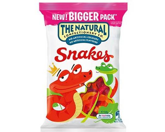 The Natural Confectionery Company Party Snakes Bag 230g