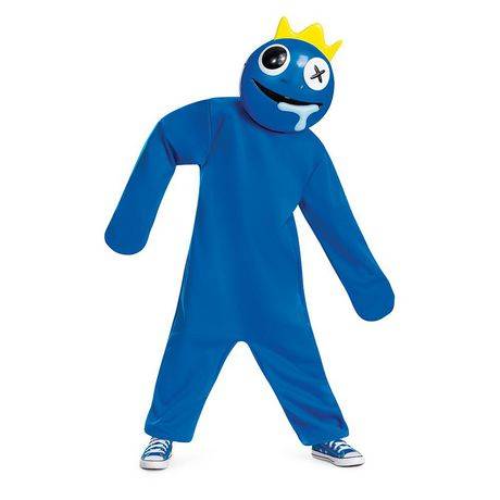 Child''S Rainbow Friends Blue Classic Costume (Size: 7-8)