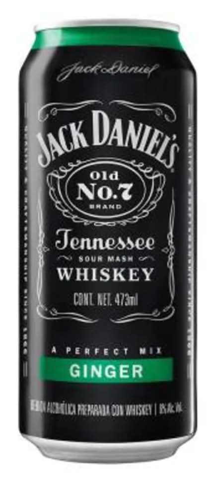 Jack Daniel's · Bebida alcohólica preparada, jengibre (473 ml)