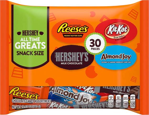 Hershey's Chocolate Candy Assortment (30 ct)