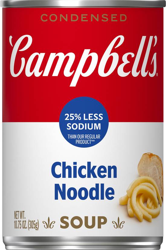Campbell's Condensed Less Sodium Chicken Noodle Soup