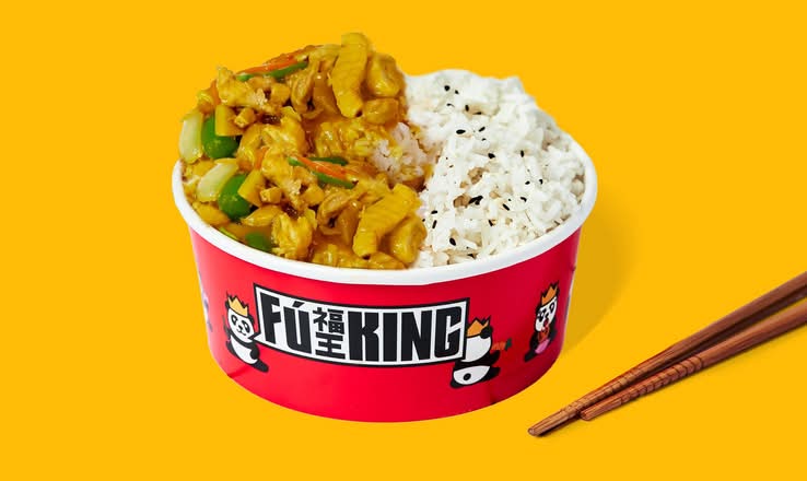 Crea tu Bol Pollo al Curry 制作咖喱鸡碗