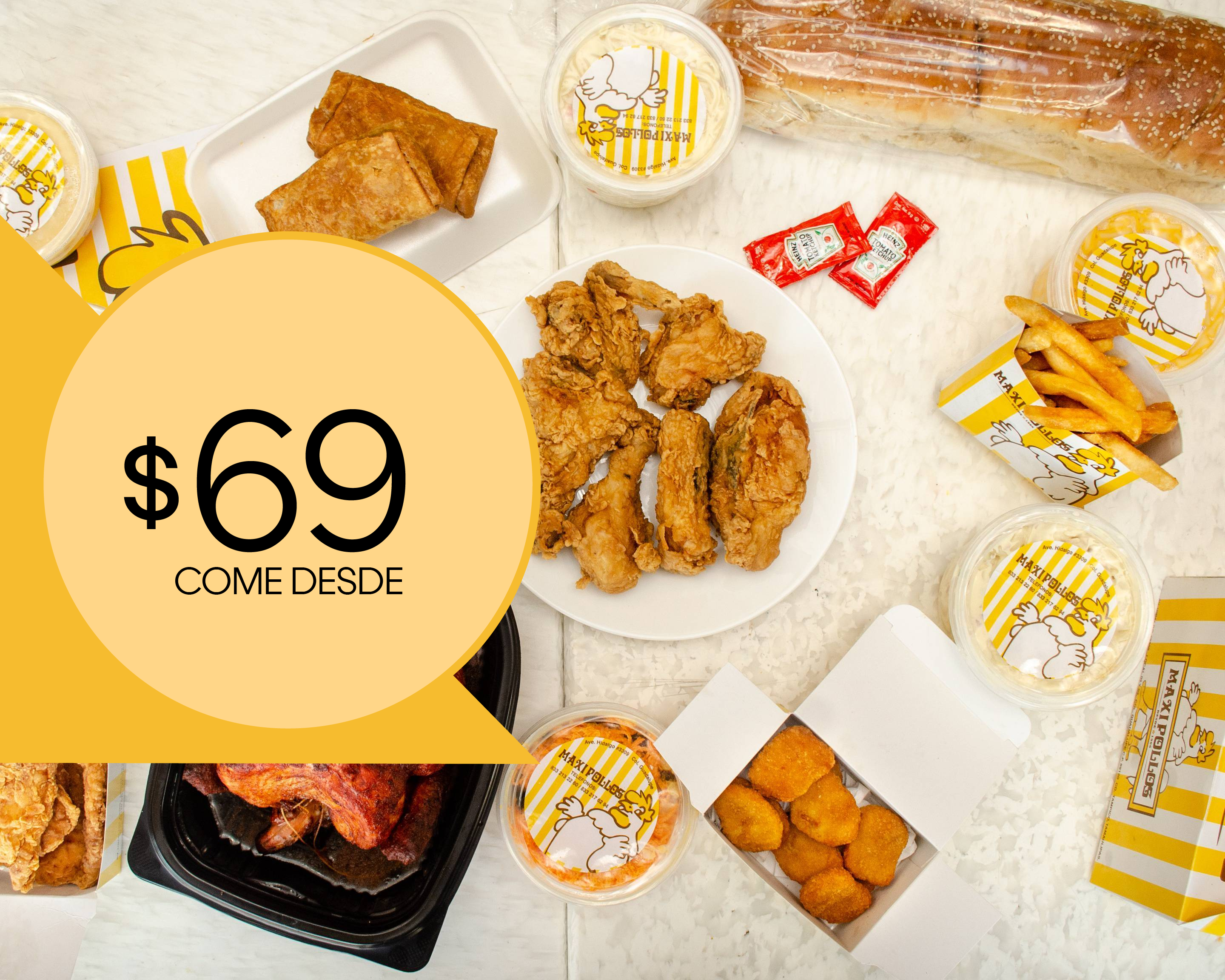 Max Pollo Menu Maxi Pollos Menú y Precios - Pide a Domicilio en Tampico - Uber Eats