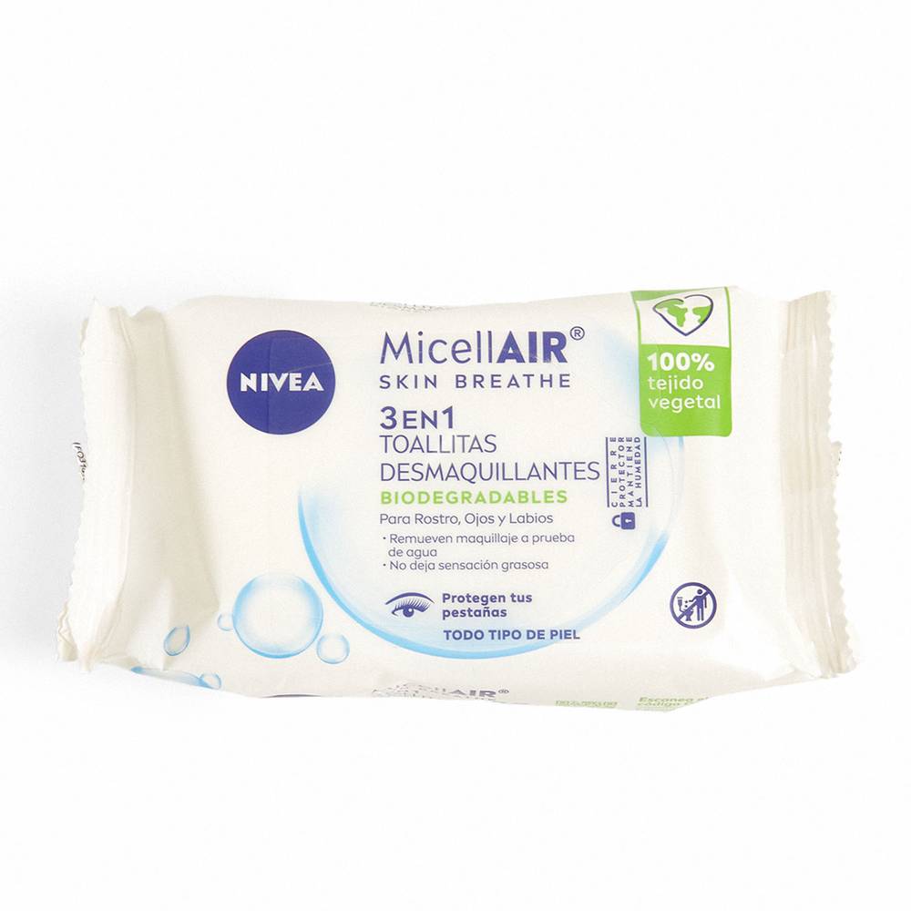 Nivea toallitas desmaquillantes micelar