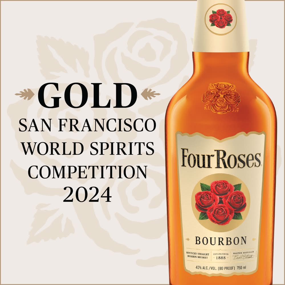 Four Roses Kentucky Straight Bourbon Whiskey (750 ml)