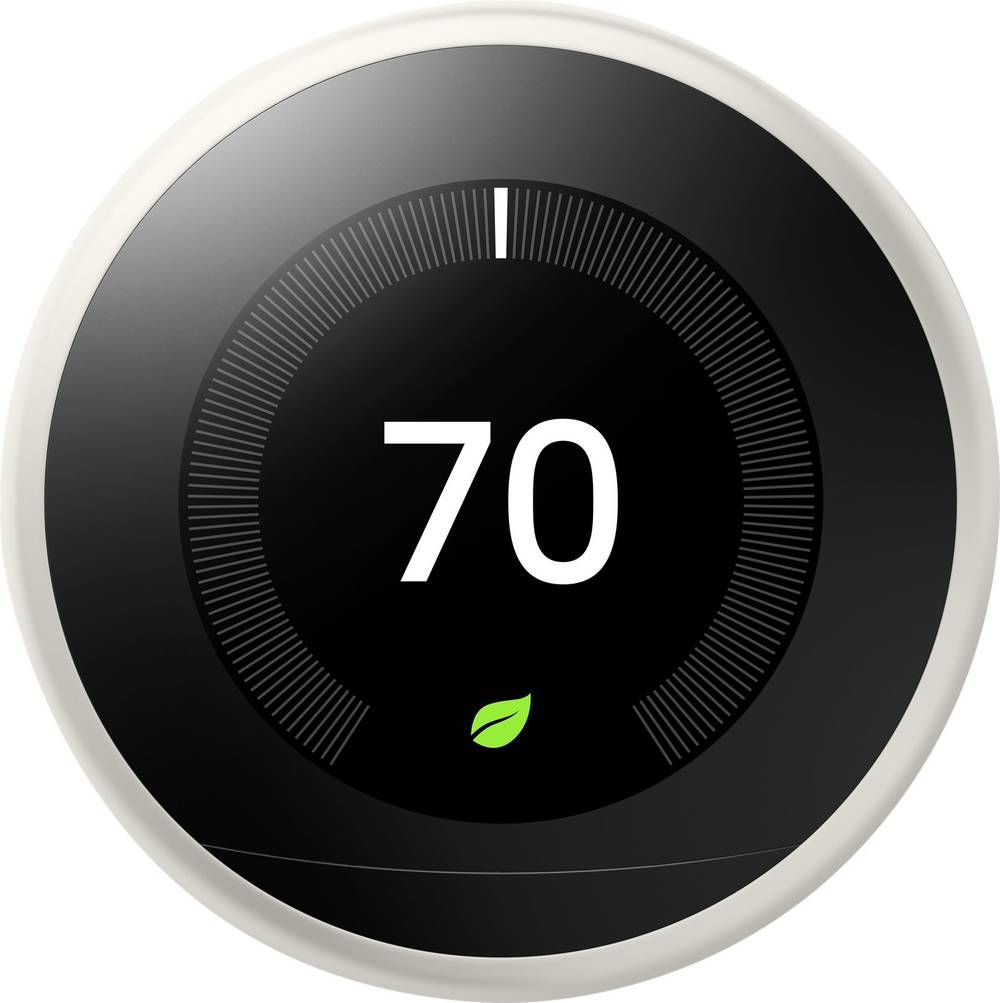 Nest T3017us 3rd Generation Programmable Wi-Fi Smart Learning Thermostat - White