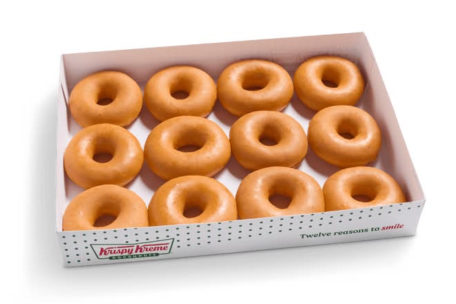 Orange Dreamsicle Original Glazed® Dozen