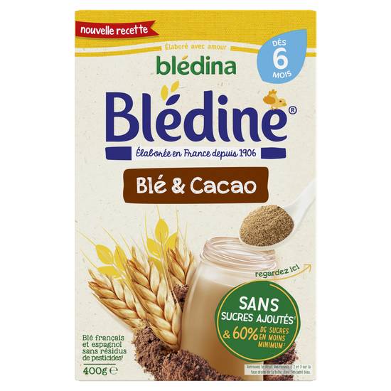 Blédina - Céréales bébé dès 6 mois cacao