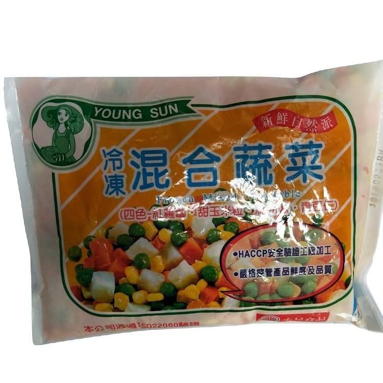 *永昇冷凍混合蔬菜(四色)#562737