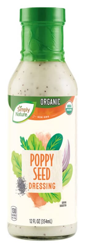 Simply Nature Organic Dressing, Poppy Seed (12 fl oz)