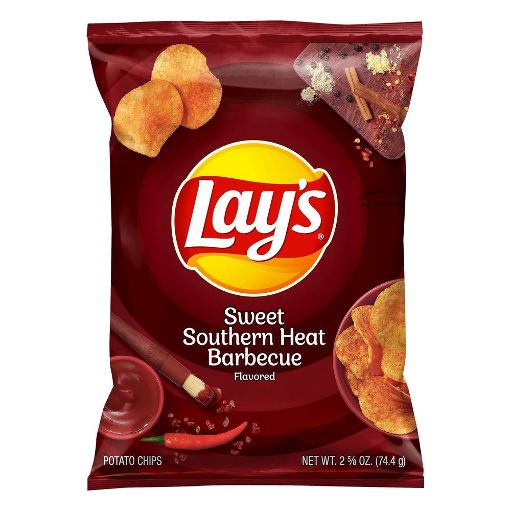 Lay's Potato Chips (sweet southern heat barbecue)