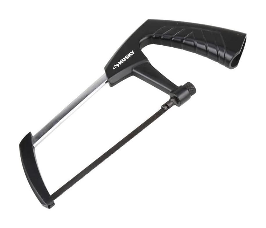 Husky 6 In. Mini Hacksaw With Replaceable Carbon Steel Blade