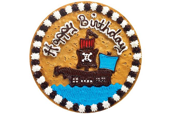 Pirate Ship Happy Birthday - B1021