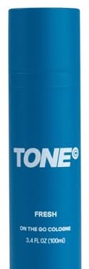 TONE Travel Size on the Go Cologne & Body Mist, Fresh (3.4 fl oz)