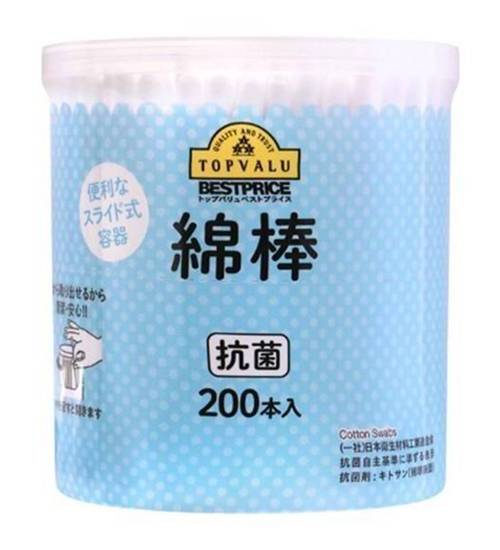 ＴＶＢＰ抗菌綿棒２００本入り