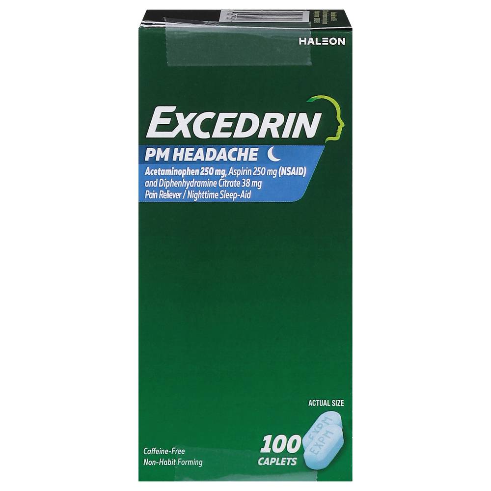 Excedrin Pain Reliever Nighttime Sleep-Aid (4 g)