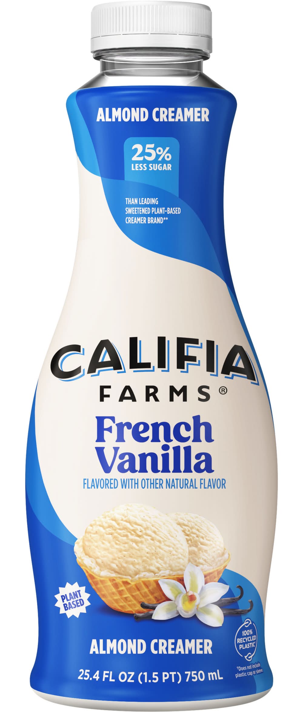 Califia Farms Almond Creamer, French Vanilla (25.4 fl oz)