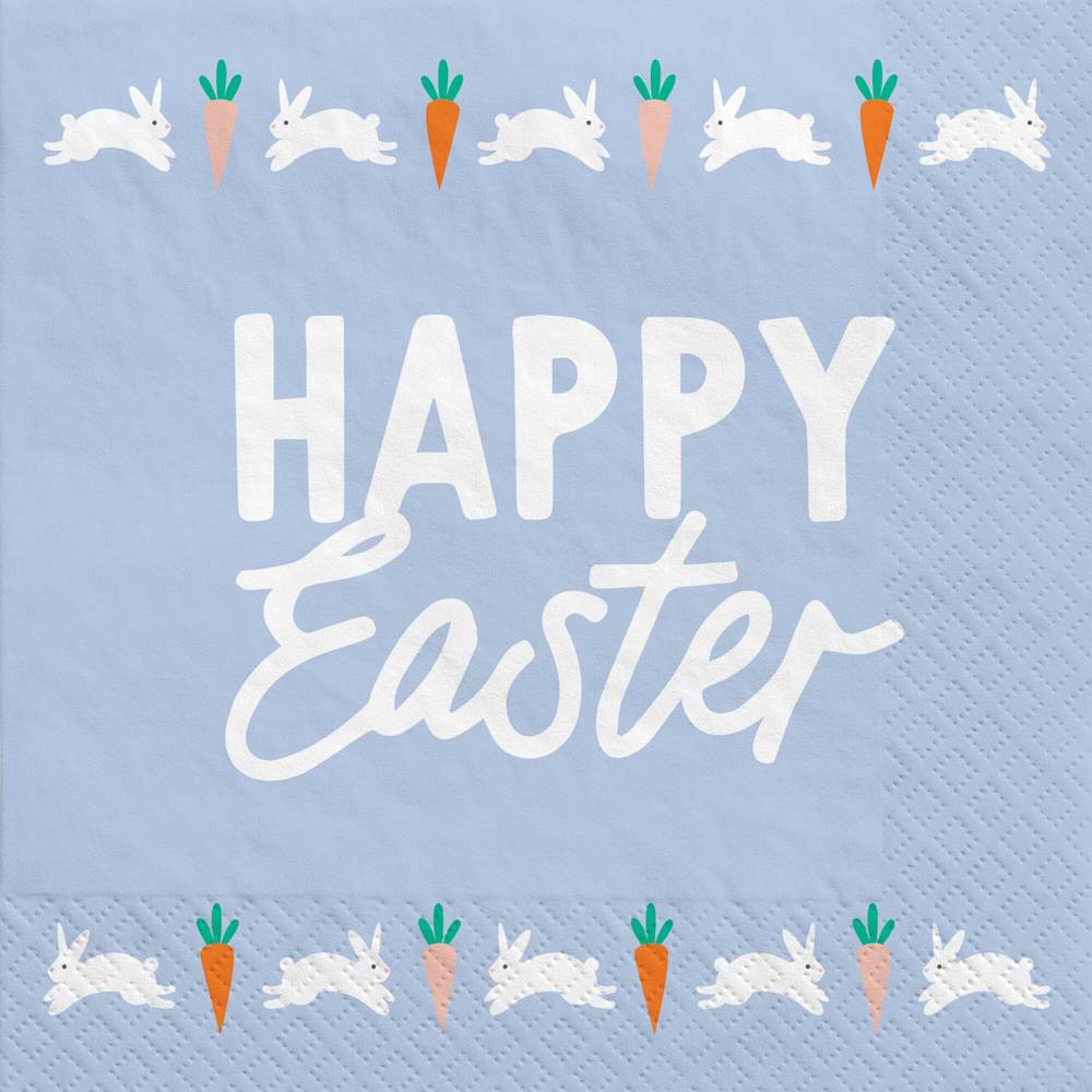 Happy Easter Beverage Napkins, 16 Ct