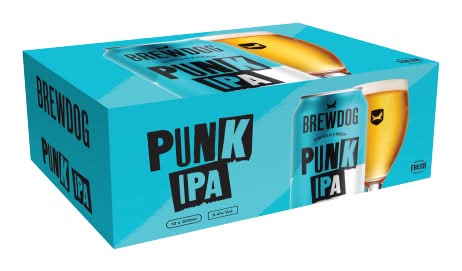 BrewDog Post Modern Classic Punk Ipa Beers (12 x 330ml)