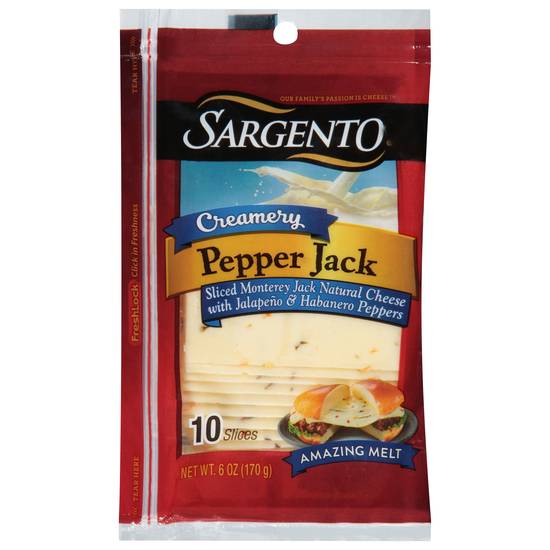Sargento Creamery Pepper Jack Cheese (10 ct)
