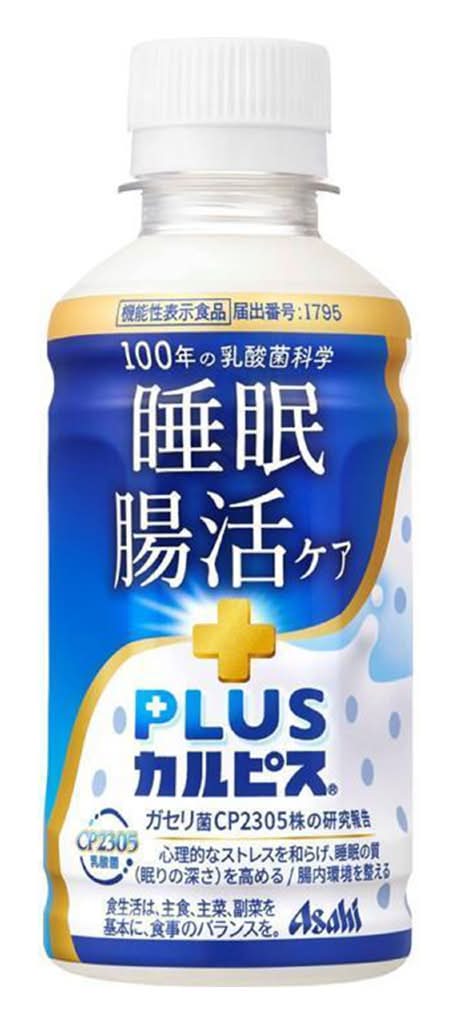アサヒビール ＰＬＵＳカルピス 睡眠・腸活ケア ペット (200mL)