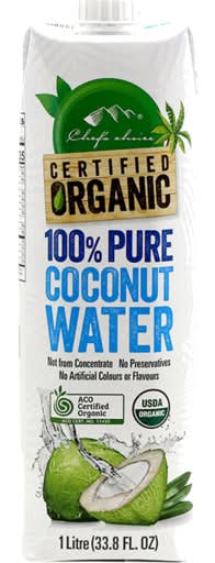 Chef's Choice Organic 100% Pure Coconut Water (1L)