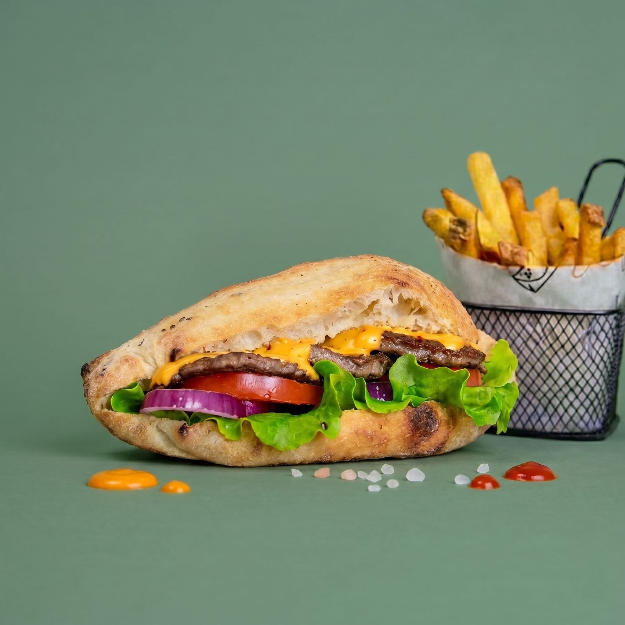 🇺🇸 Le  Triple Steak Américain  🍟⭐