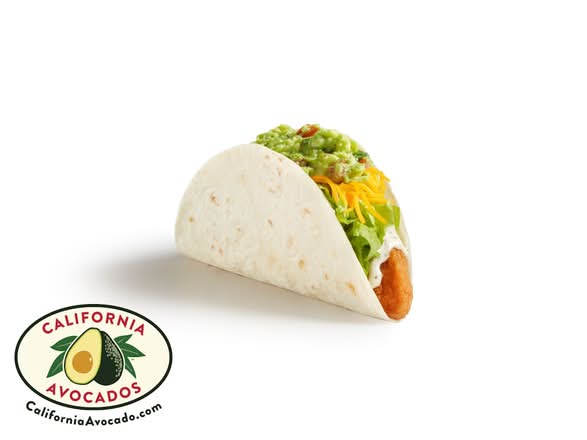 Crispy Chicken Taco Guac'd Up