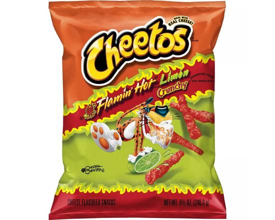 Order Flaming Hot Cheetos Limon 3.5oz food online from Chevron Extramile store, Everett on bringmethat.com
