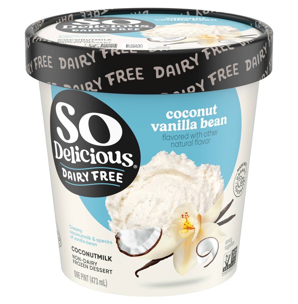 So Delicious Dairy Free Vanilla Bean Coconutmilk Frozen Dessert (16.69 oz)