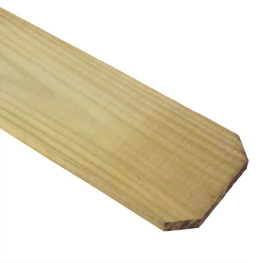 Severe Weather 5/8-in x 5-1/2-in x 6-ft Pressure Treated Southern Yellow Pine Dog Ear Fence Picket | 635548