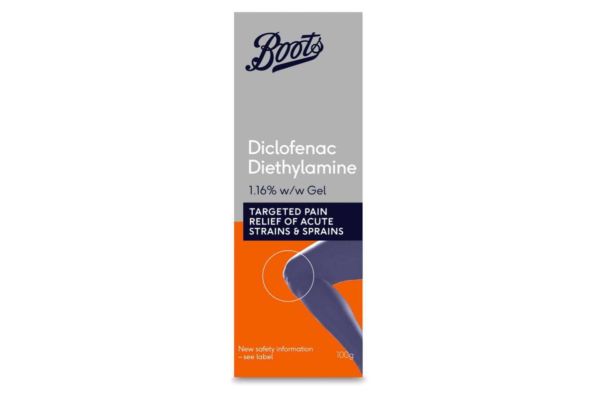 Boots Diclofenac Diethylamine 1.16% w/w gel - 100g