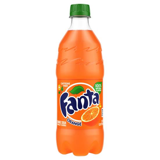 Fanta Caffeine Free Orange Soda (20 fl oz)