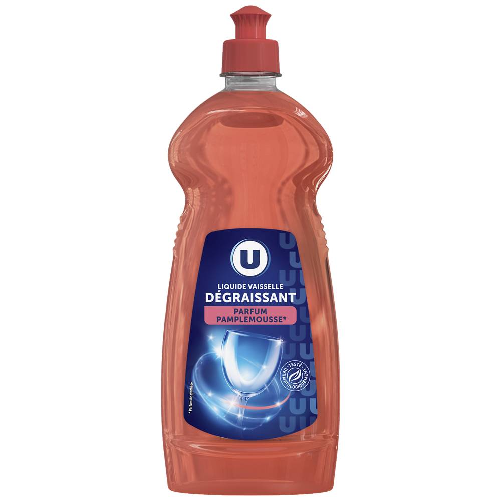 U - Liquide vaisselle parfum pamplemousse (750 ml)