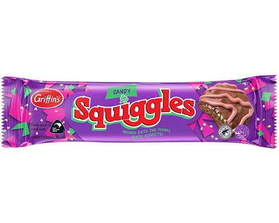 Griffins Squiggles Chocolate Biscuits Candy 215g