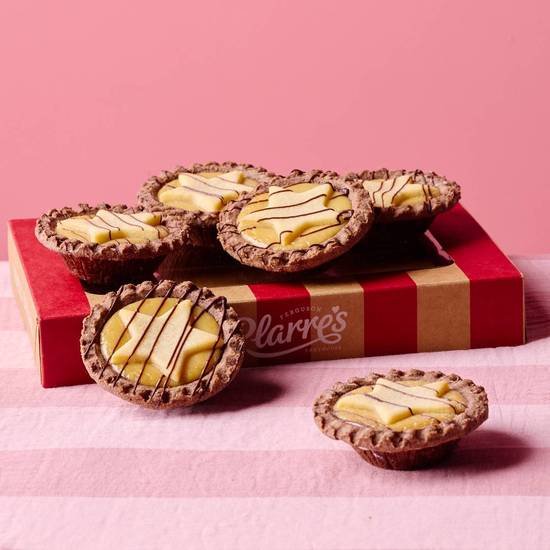 Chocolate Caramel Tarts - Pack of 6