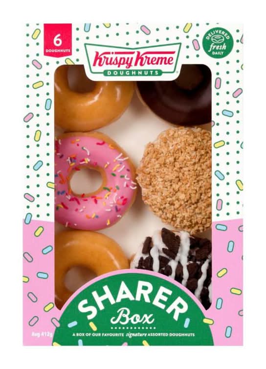 Krispy Kreme Doughnuts (412g, 6 pack)