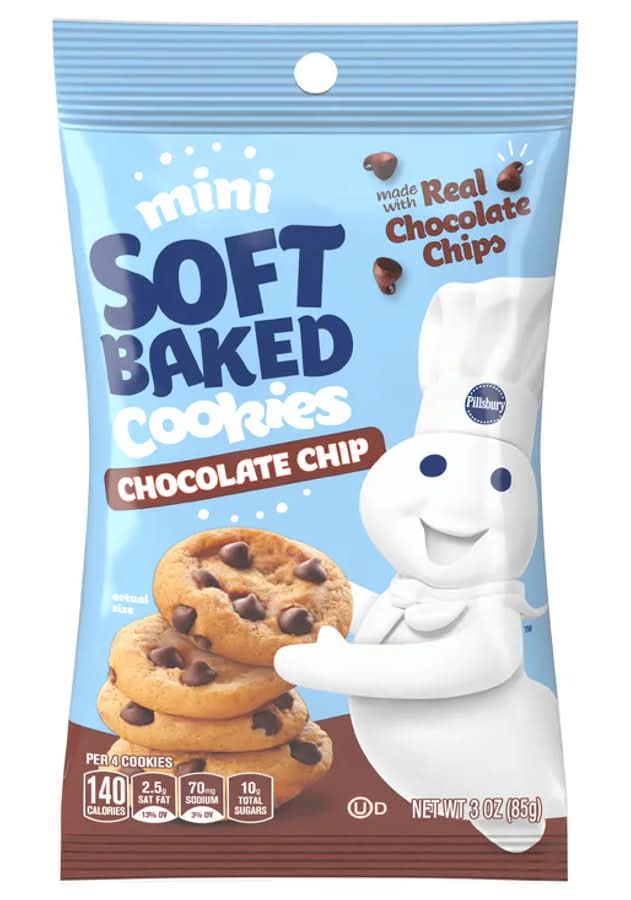 Pillsbury Mini Chocolate Chip Soft Baked Cookies