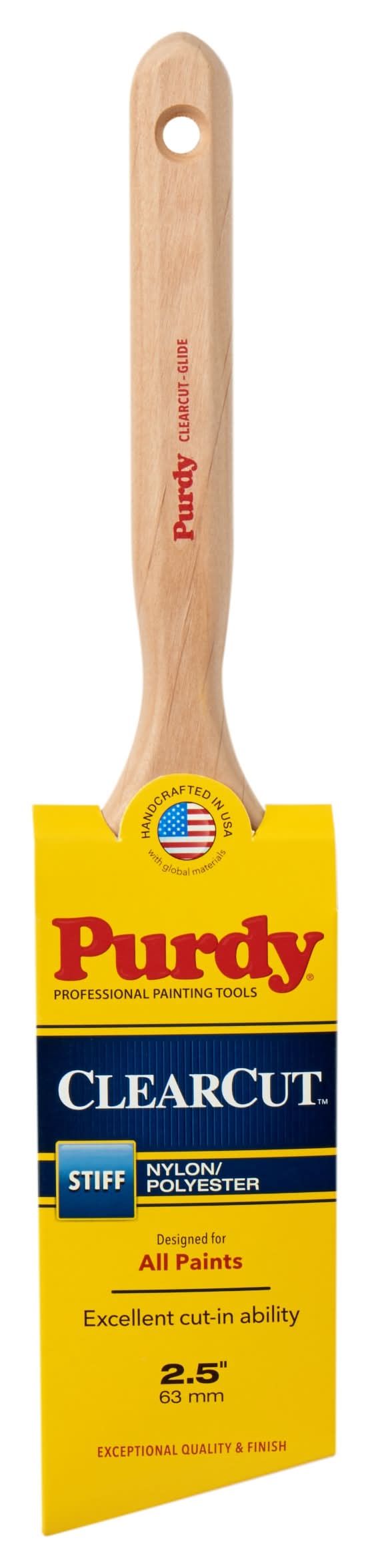 Purdy Clearcut 2-1/2-in Reusable Angle Wall Trim Brush