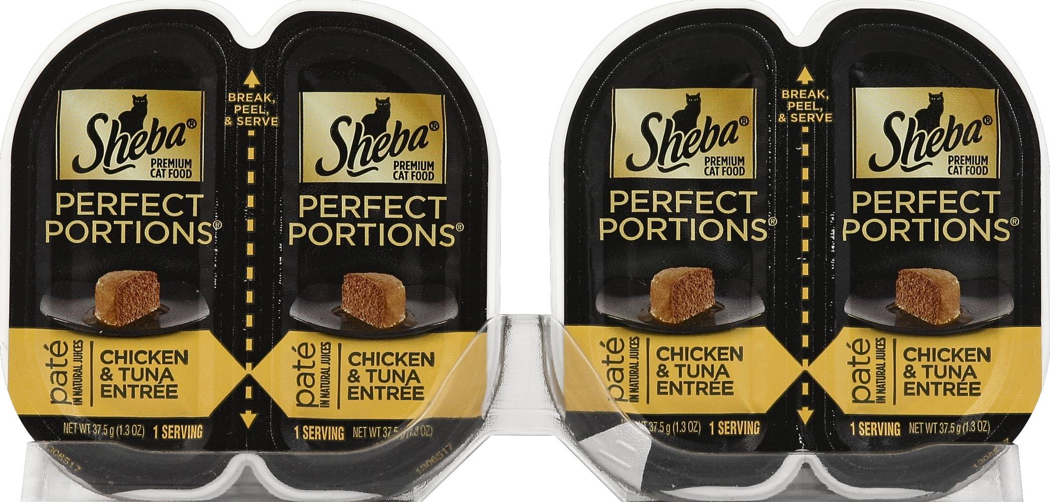 Sheba Perfect Portions Paté Wet Cat Food (2 x 1.32 oz)