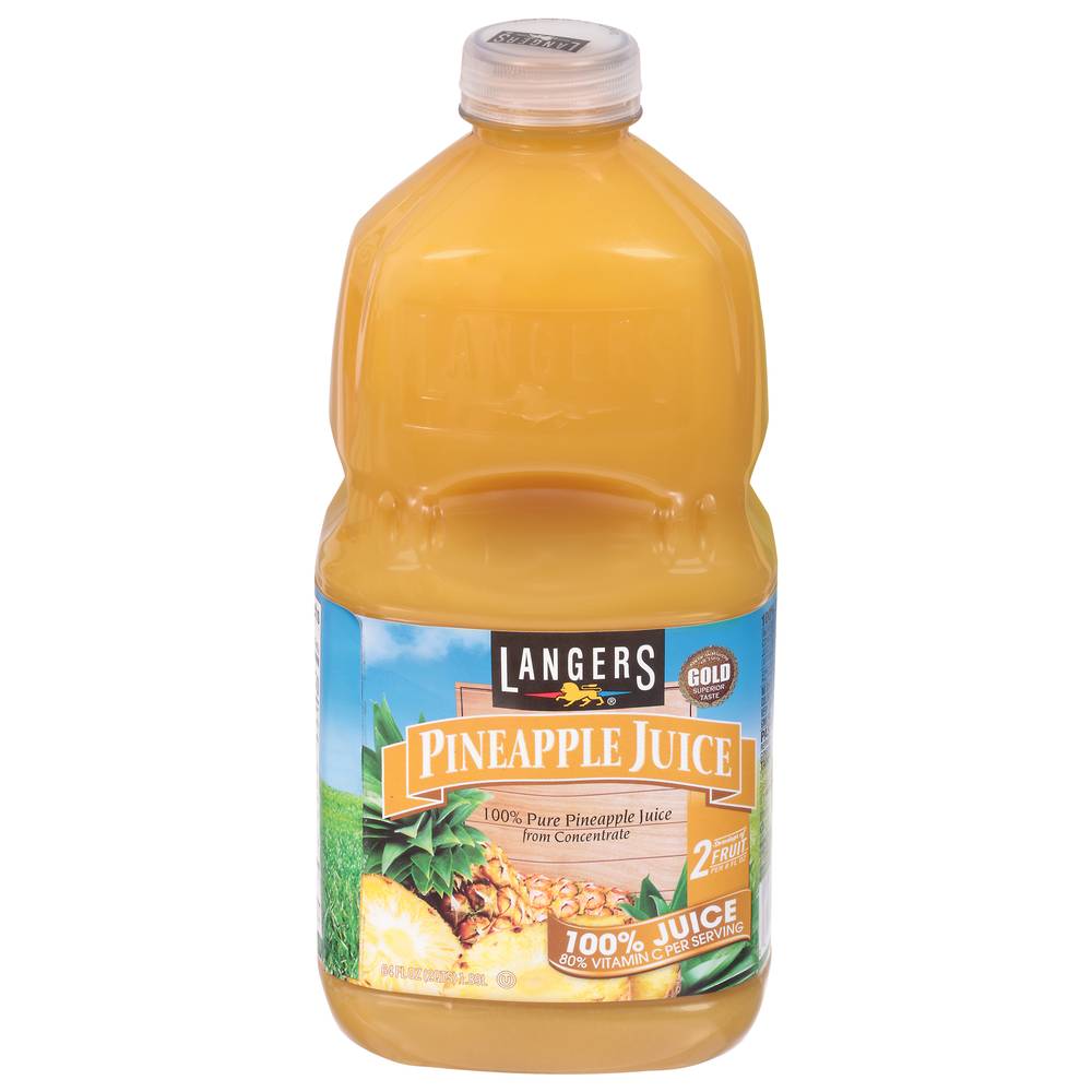 Langers 100% Pineapple Juice (64 fl oz)