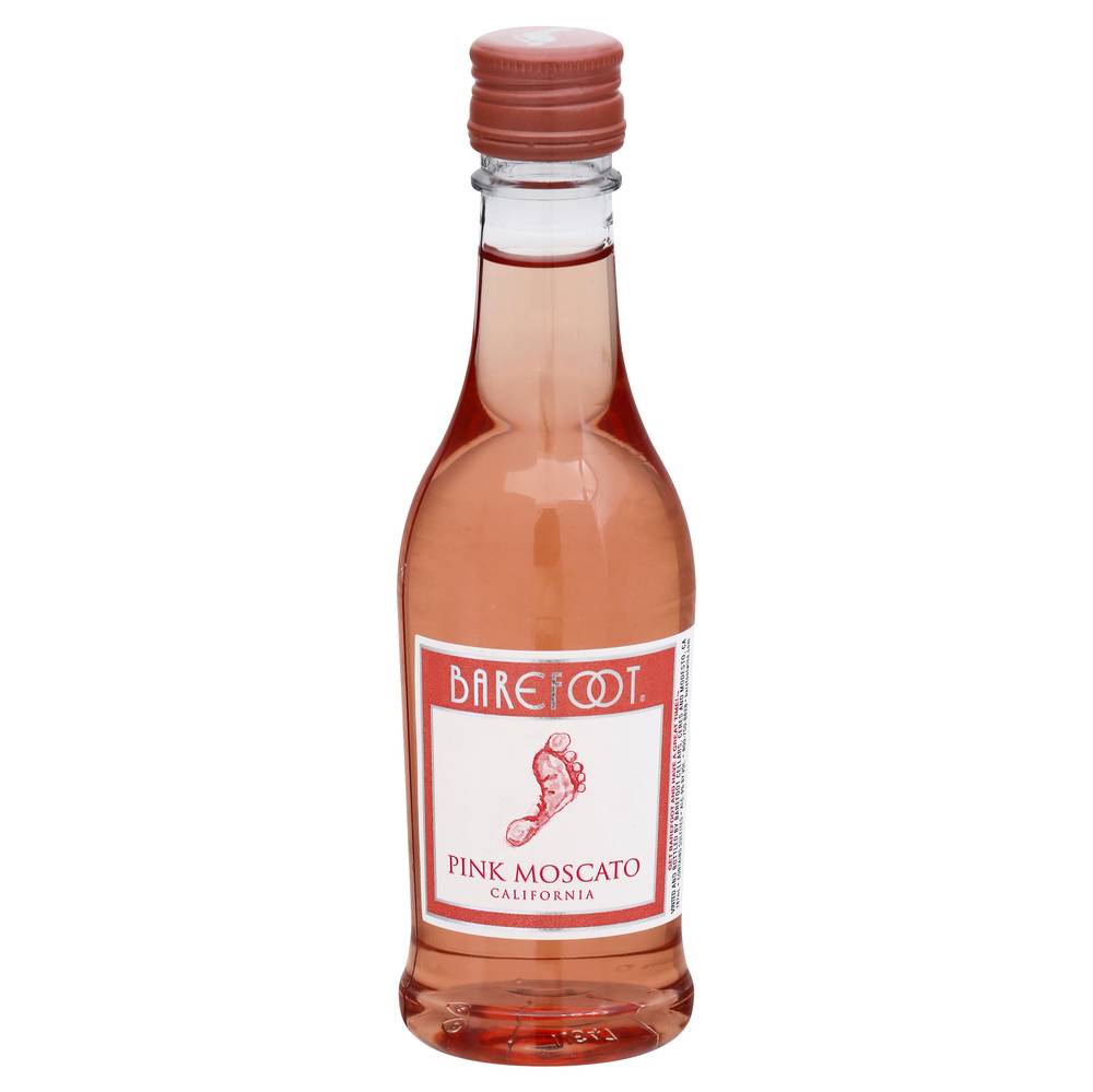 Barefoot California Pink Moscato Wine (187 ml)