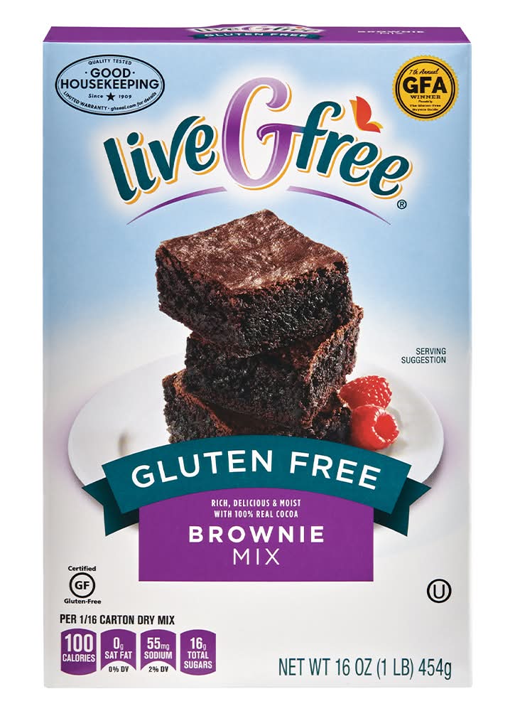 liveGfree Brownie Mix (16 oz)