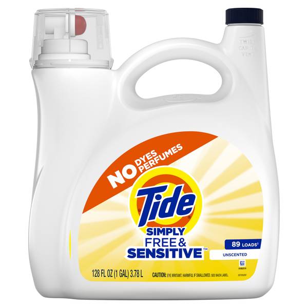 Tide Simply Sensitive Liquid Laundry Detergent