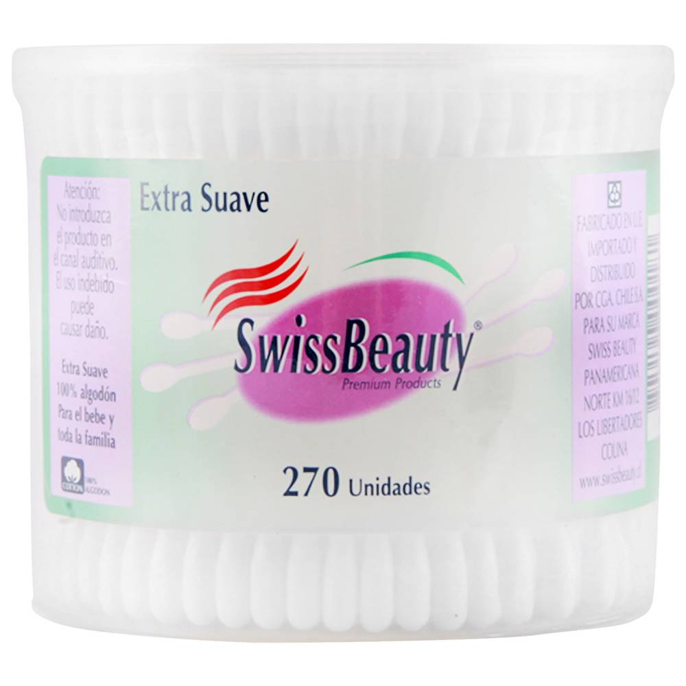 Swiss beauty cotonitos (270 unidades)